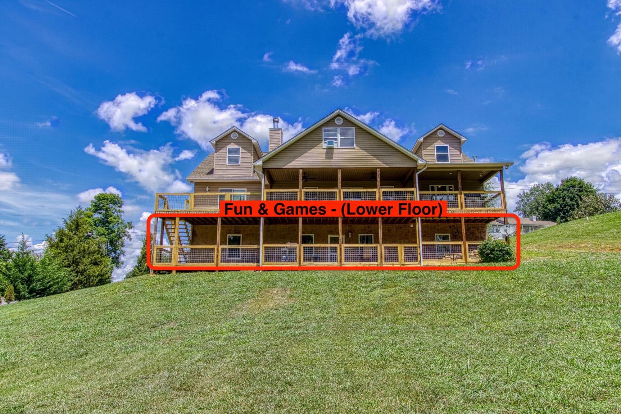 Fun & Games By Honeybearcabins 2Br/1Ba Sleeps 7 Sevierville Exteriör bild